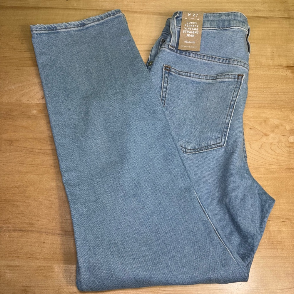 Madewell Women's Light Blue Jeans